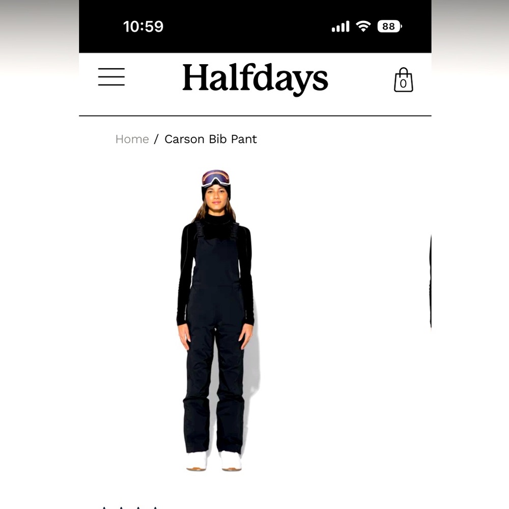 NWT HALFDAYS Carson Bibs